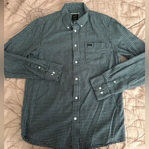 RVCA Flannel Button Up Shirt